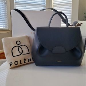Polene Numero Un Monochrome Black Bag